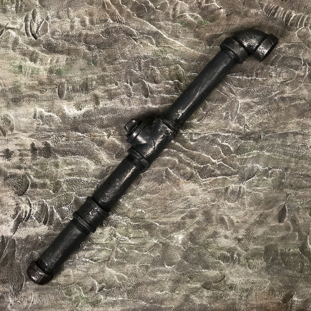 Foam Bloody Metal Pipe